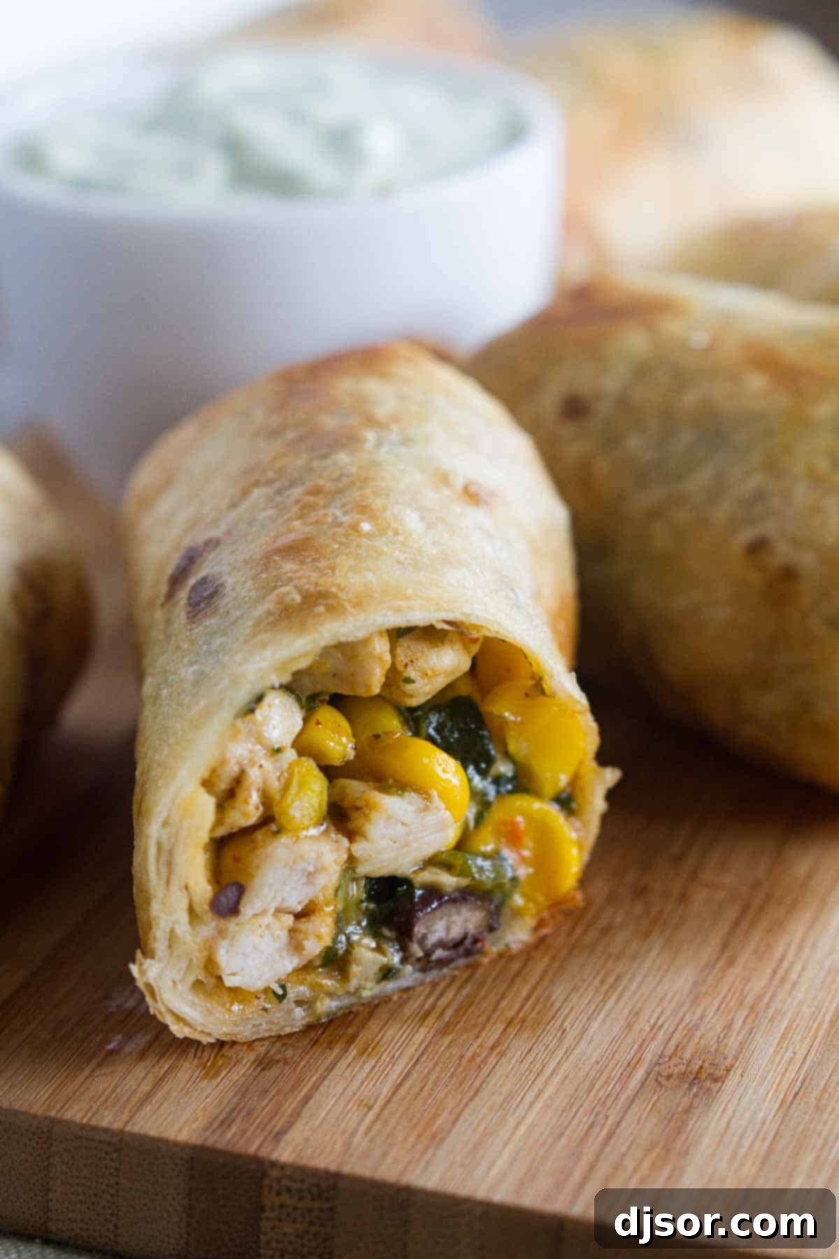 Filling for Southwest Egg Rolls