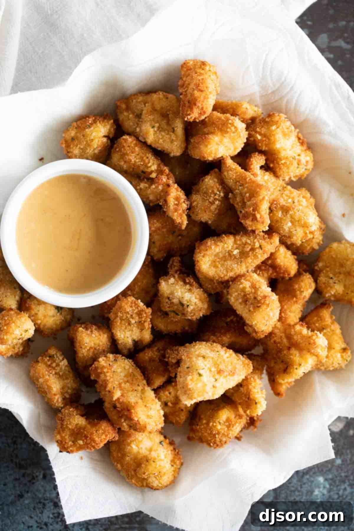 Homemade Chicken Nuggets served with Chick-fil-A Sauce