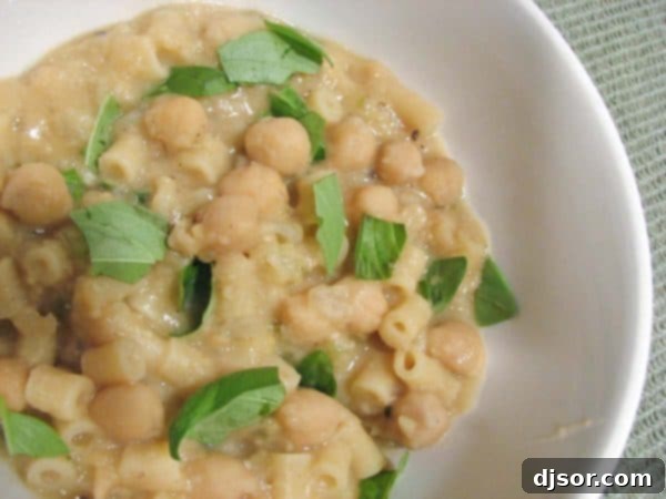 Pasta with Chickpeas