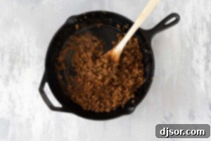 Beef taco mix for Beef Tostadas.