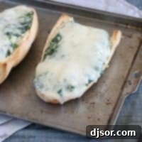 Spinach-Artichoke French Bread Pizza