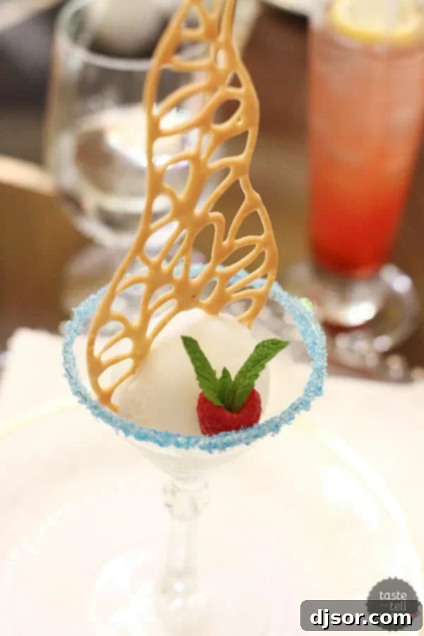 Gourmet Radiance: Chef's Table Lumiere on Royal Princess 14 Chef's Table Lumiere exquisite final course