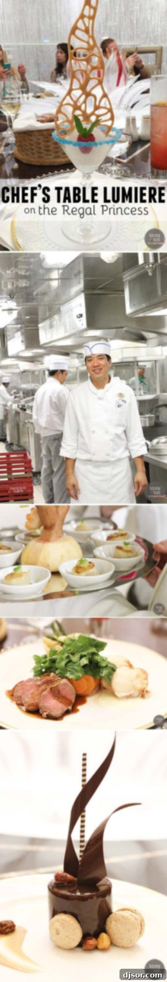 An Illuminated Culinary Masterpiece Aboard the Royal Princess 19 Chef's Table Lumiere on the Regal Princess - A truly exquisite dining experience