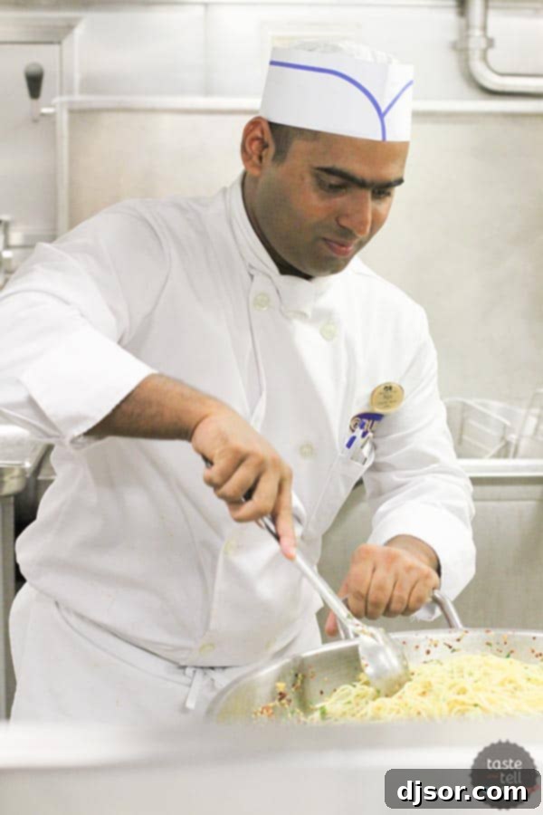 An Illuminated Culinary Masterpiece Aboard the Royal Princess 6 Chef's Table Lumiere on the Regal Princess - Meeting the Executive Chef