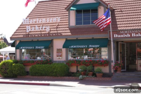 Little Denmark in California 4 Mortensen's Danish Bakery - Solvang, CA