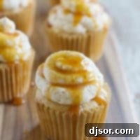 Pumpkin Cloud Cupcakes 6 Pumpkin Angel Food Cupcakes topped with spiced whipped cream and caramel sauce.