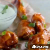 Enchilada Inspired Chicken Wings 8 Enchilada Chicken Wings with cilantro dipping sauce.