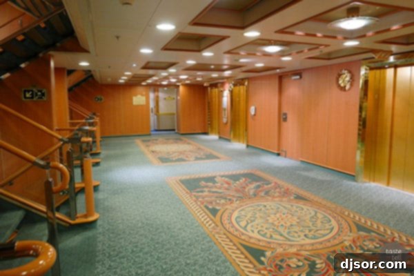 Ruby Princess Royal Voyage 16 One of the multiple swimming pools on the Ruby Princess cruise ship.