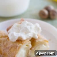 Delightful Eggnog Empanadas, a festive twist on a beloved dessert.