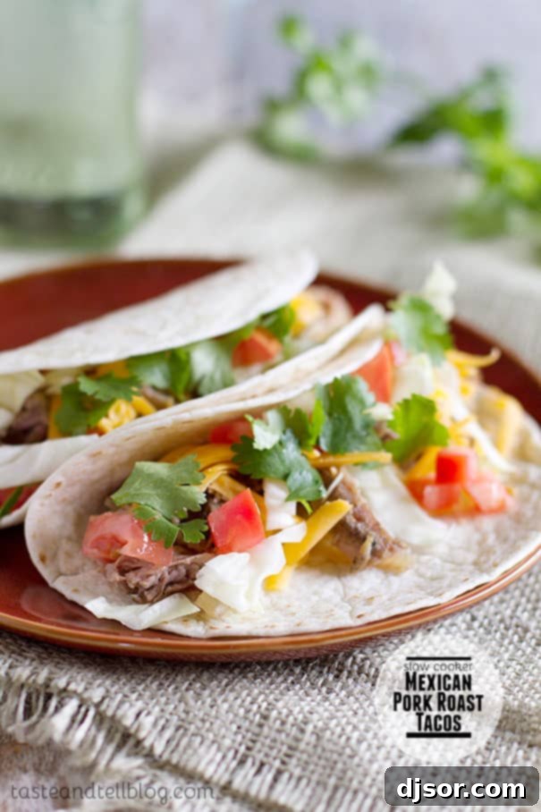 Upgrade Your Taco Night: 22 Irresistible Taco Recipes 14 Slow-Cooker-Mexican-Pork-Roast-Tacos-recipe-Taste-and-Tell-opt