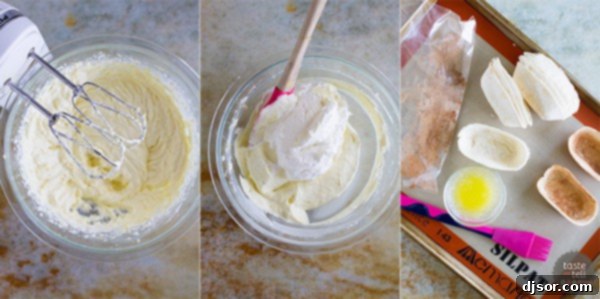 How to make Lemon Cream Taco Boats