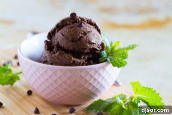 Cool Mint Cacao Cream 2 Healthy Chocolate Mint Ice Cream Made with bananas