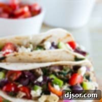 Souvlaki Shells 6 Greek Tacos on flour tortillas made with ground turkey.