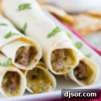 Crispy Baked Shredded Beef Taquitos 4 Crispy Mexican Shredded Beef Baked Taquitos