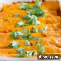 Thanksgiving Encore Enchiladas 7 Thanksgiving Leftover Enchiladas, a creative way to use holiday turkey and stuffing.