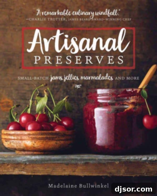 Review of Artisanal Preserves cookbook and an easy recipe for Pear and Pineapple Jam.
