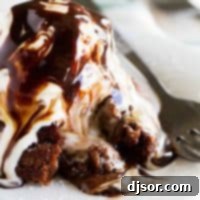 Chocolate Molten Lava Cake, rich and decadent, with a warm liquid center.