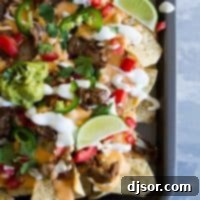 How to make Sheet Pan Beef Nachos Supreme step-by-step.