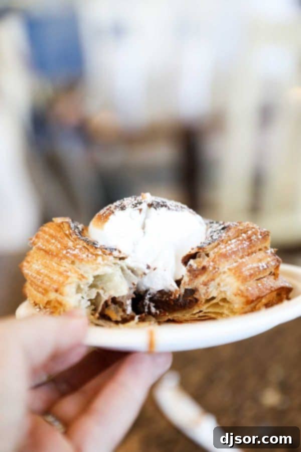 Sweet S'mores Pastry from Belle's Bakery in Heber City, UT