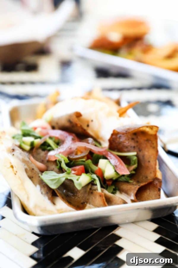 Authentic Tzatziki Lamb Gyro from Lola's Street Kitchen Heber City