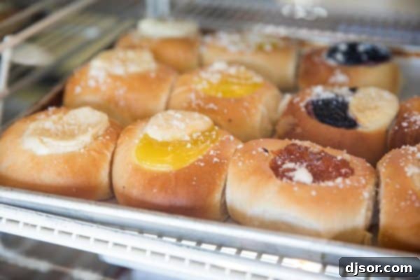 Assortment of Sweet and Savory Kolaches from Dottie's Kolaches