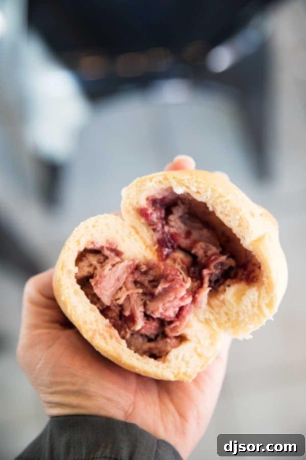 Savory Ham and Cranberry Cream Cheese Kolache from Dottie's