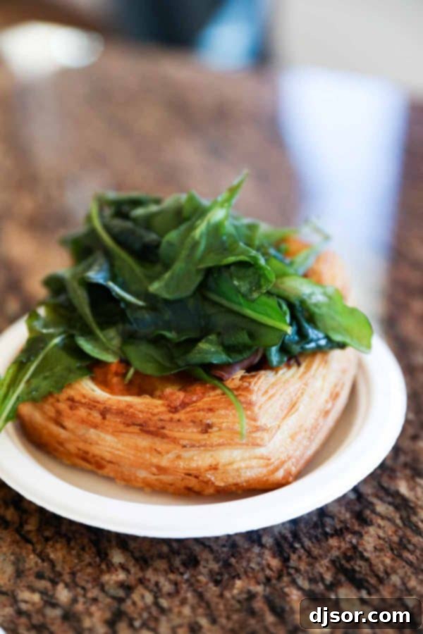 Savory Butternut Squash and Prosciutto Pastry from Belle's Bakery