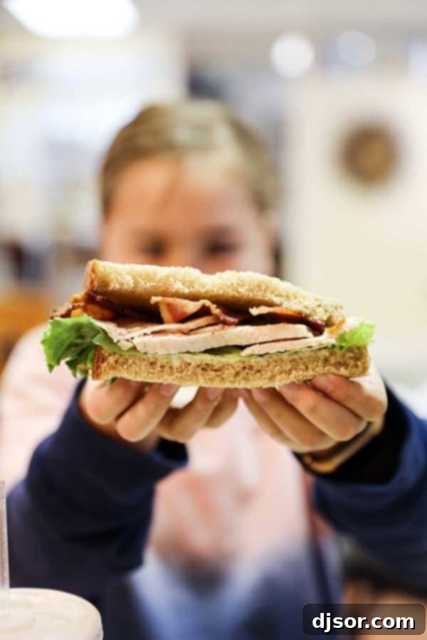 Turkey Sandwich from Lazy Day Cafe - Fresh & Hearty Meal