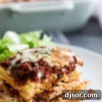 Baked Spaghetti on a Plate