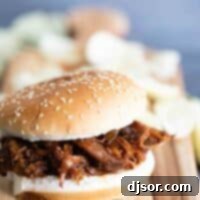 slow cooker bbq beef on a bun