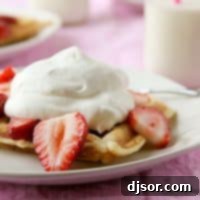 Ultimate Strawberry Shortcake Waffles 2 Strawberry Shortcake Waffles