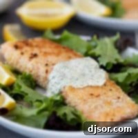 Pan-Seared Salmon with Remoulade 2 pan fried salmon with panko