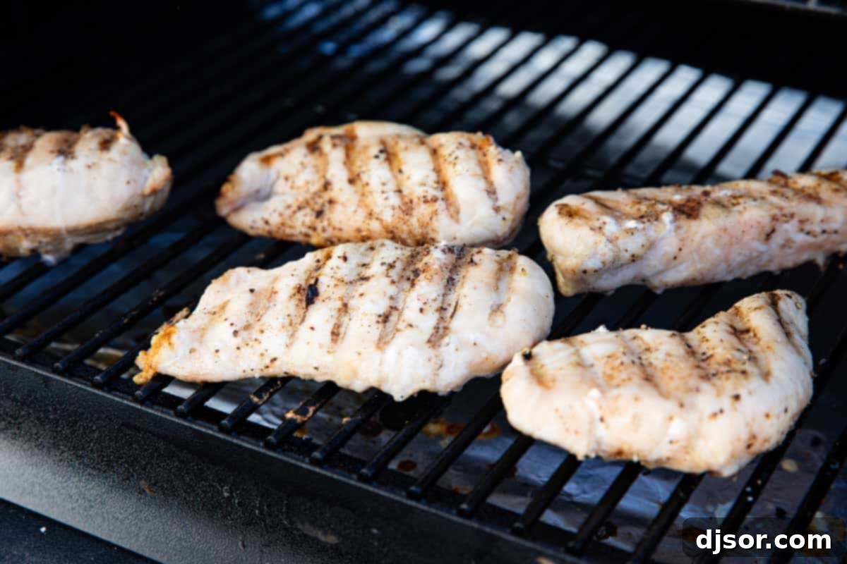 grilled boneless skinless chicken breasts