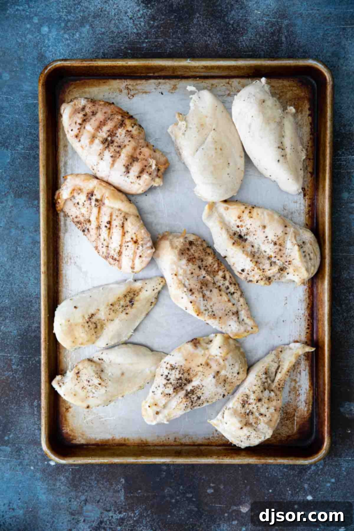 collage of different ways to make shredded chicken