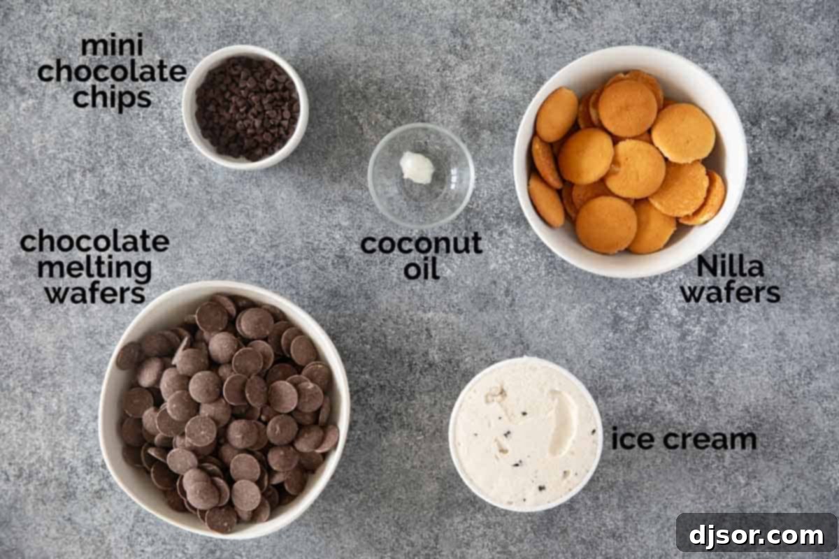 Mini Ice Cream Indulgences 3 Ingredients to make Ice Cream Bonbons