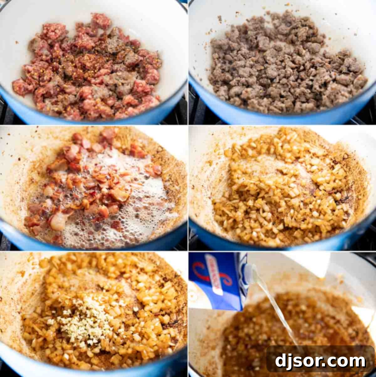 steps to make zuppa toscana soup