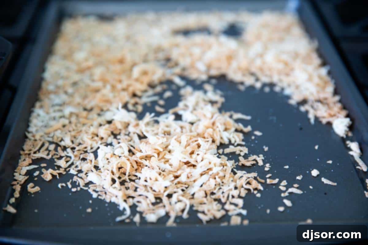 How to Make Toasted Coconut