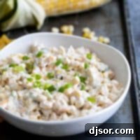 Crack Corn Dip with fresh corn