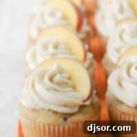 Summer Peach Cupcakes 2 Peach Cupcakes made with fresh peaches and topped with peach buttercream