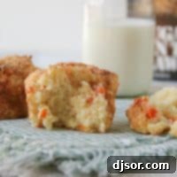 Tropical Carrot Pineapple Muffins 4 Carrot Pineapple Muffins