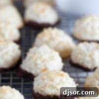Homemade Coconut Macaroon Bliss 2 Coconut Macaroons on a cooling rack