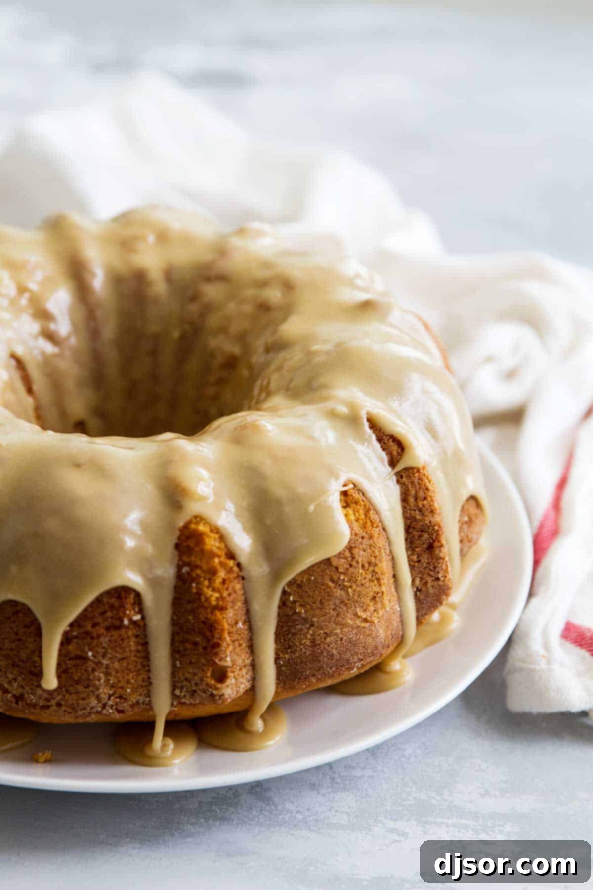 How to make Buttermilk Pound Cake with Caramel Icing
