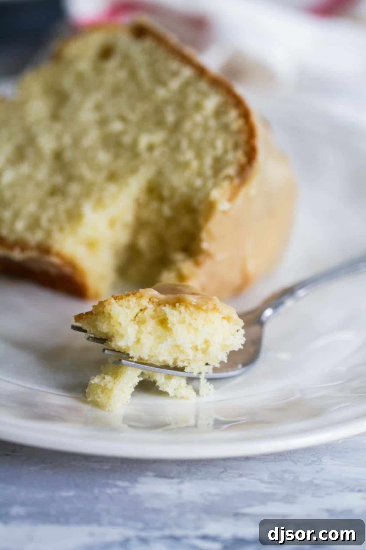 Texture of Buttermilk Pound Cake