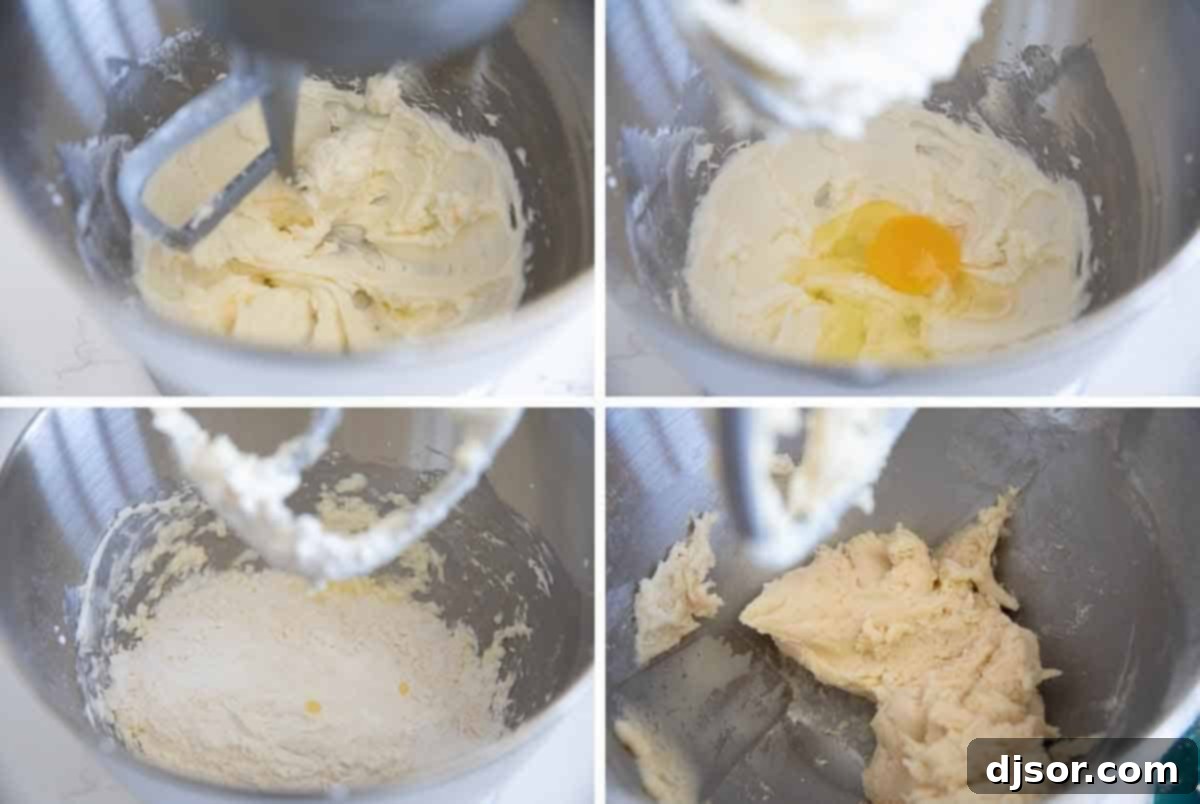 Preparing the Witch Finger Cookie Dough Making the dough for Witch Fingers cookies.