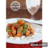 Slow Cooker BBQ Chicken and Veggies 2 BBQ Chicken and Vegetables {Slow Cooker/Freezer Meal} | www.tasteandtellblog.com #recipe #slowcooker #chicken