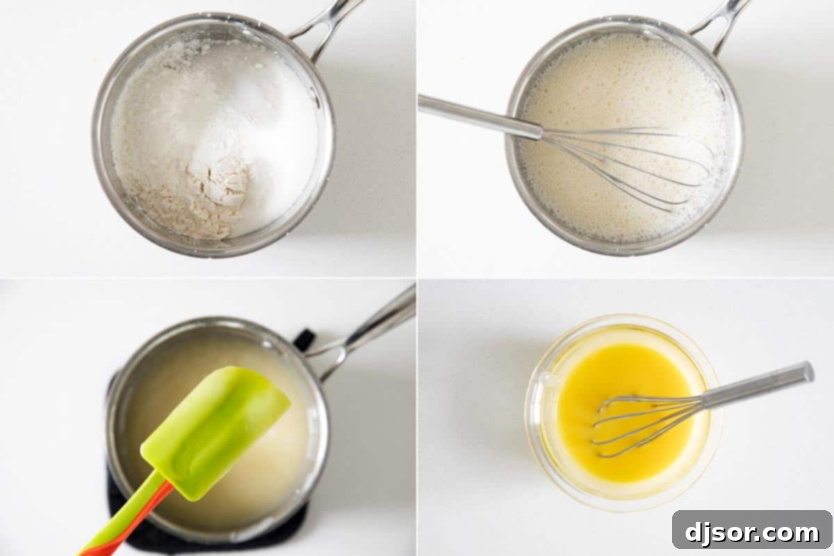 steps for making lemon meringue pie