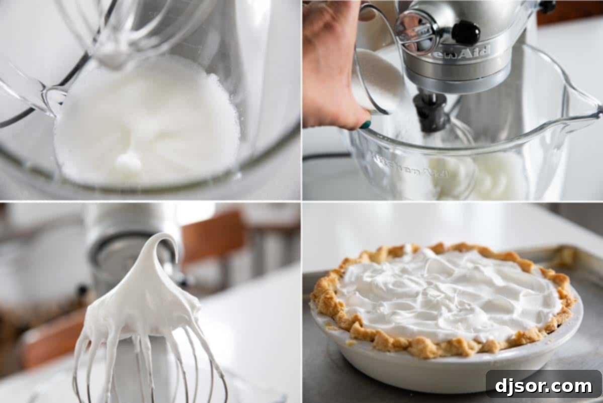 steps to make meringue