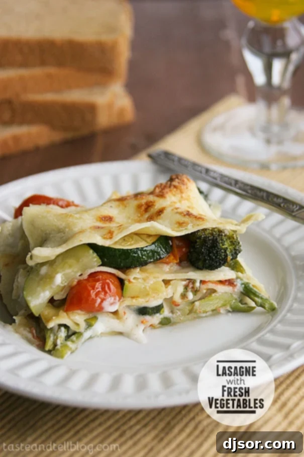 Flavorful and Easy Vegetable Lasagne with Barilla Noodles