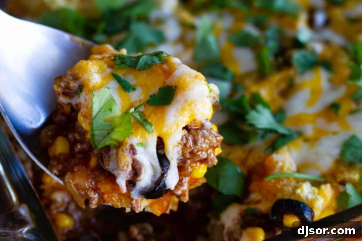 Tamale Pie in a Baking Dish