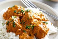 Butter Chicken Meatballs